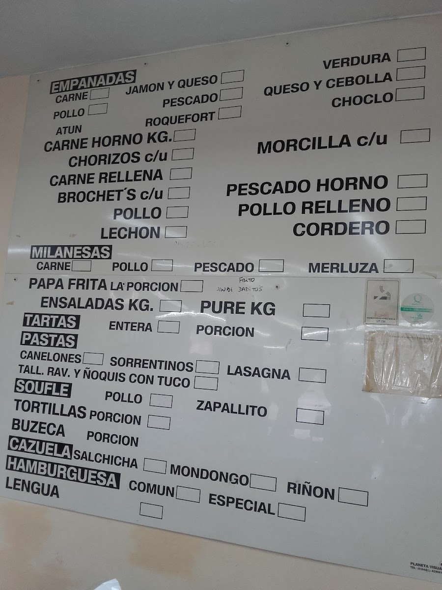 Menu Danisa - Comida En Casa-1